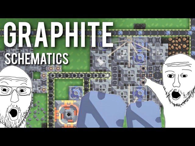 20 Graphite Schematics in Under 4 Minutes | Mindustry Guide #2