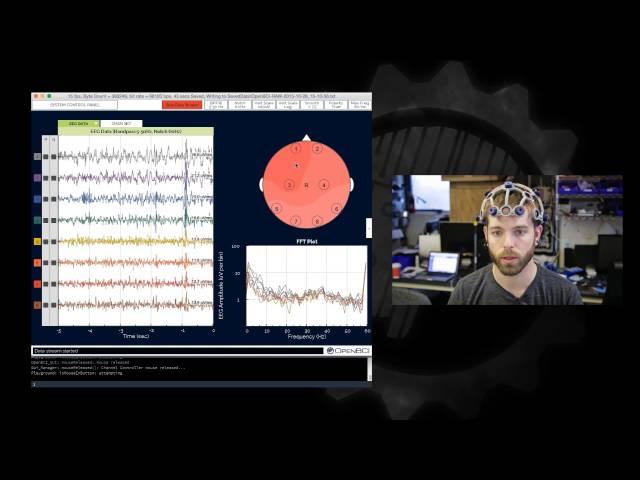 Ultracortex & OpenBCI GUI Demo by Conor Russomanno