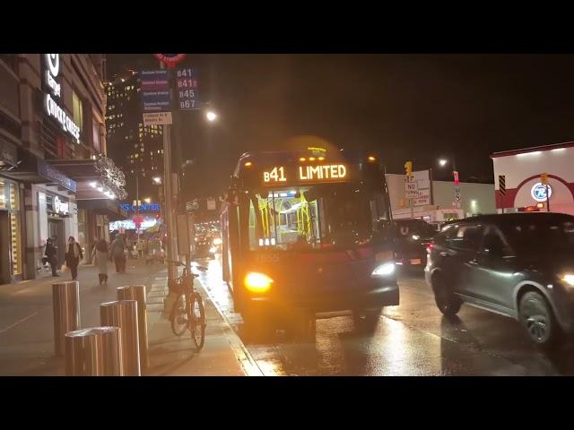 MTA NYCT: 2018 New Flyer XD40 7655 B41 Limited