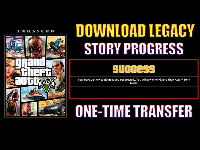 GTA V Enhanced PC: How to Download your Story Mode progress on Enhanced version from Legacy