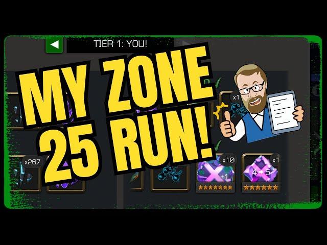 My Strategy For Sector 7 Zone 25 X-Magica Incursions Run! Hacks/Champions ETC! ALMOST No Items!