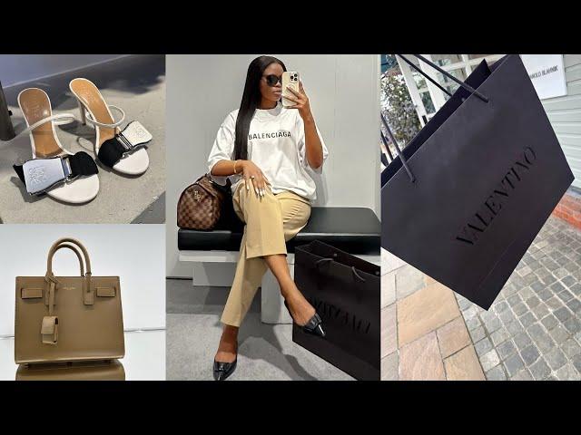 BICESTER VILLAGE COME LUXURY SHOPPING WITH ME -70% Off  FALL// OUTLET,Prada, Loewe,MiuMiu,Gucci,YSL