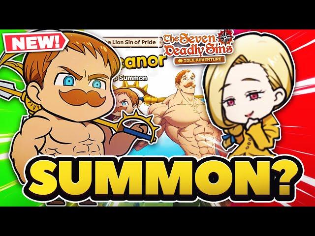 WHO SHOULD YOU SUMMON! Escanor & Gelda Summon Guide! | 7DS: Idle Adventure!