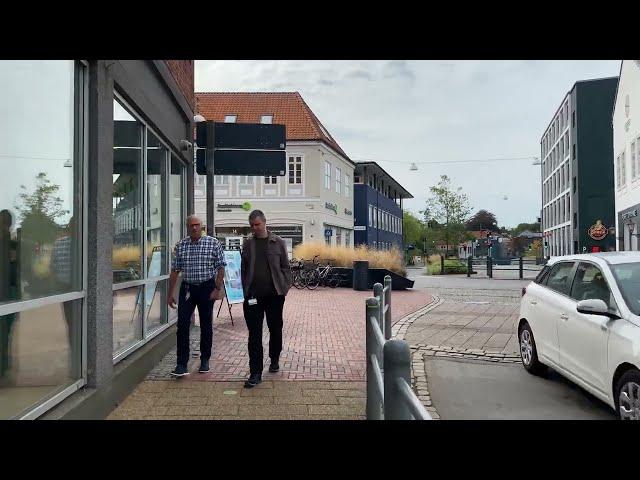 4ᴷ⁶⁰ Kolding City Center Walking Tour | Kolding City Tour 4k 60fps | Kolding Hus - Kolding City 4k