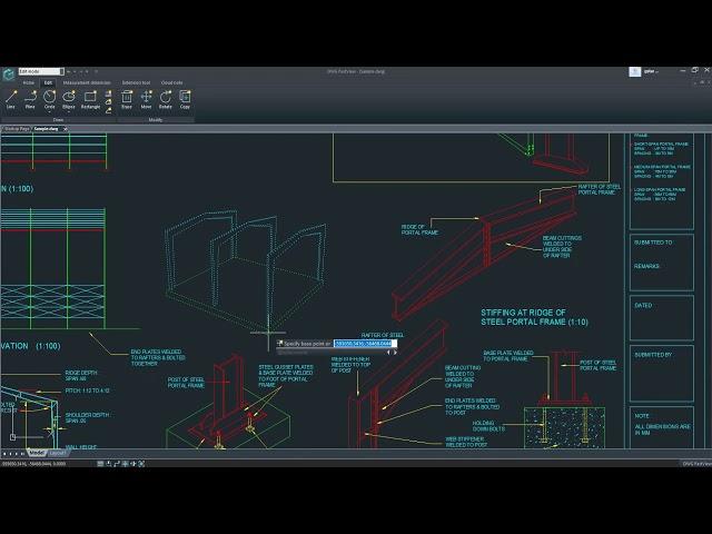 How to do an easy move in DWG FastView?