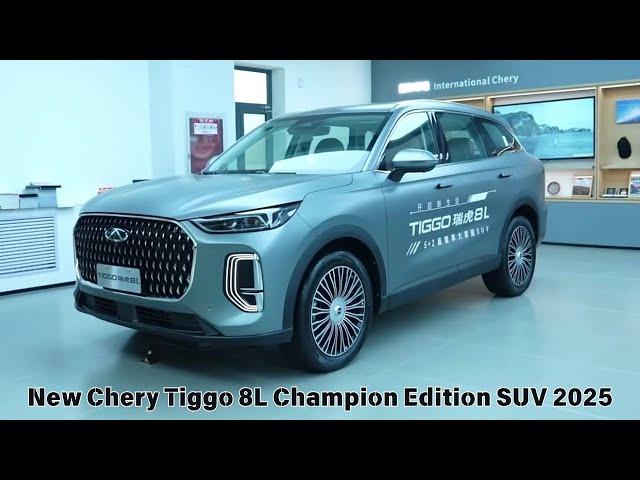 Chery's Self-Developed Engine and Transmission | New Chery Tiggo 8L Champion Edition SUV 2025