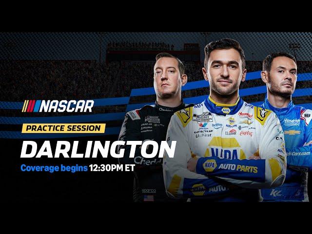 LIVE NASCAR CUP SERIES PRACTICE | Darlington | Prime Video