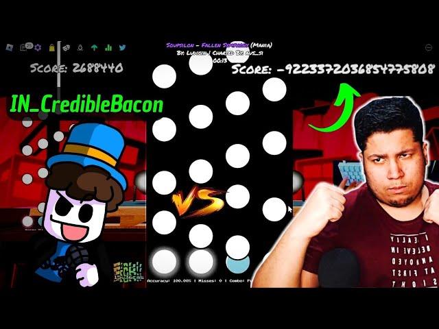 SillyFangirl Vs IN_CredibleBacon: THE REMATCH! -  MOST EPIC FUNKY FRIDAY 1v1 EVER !