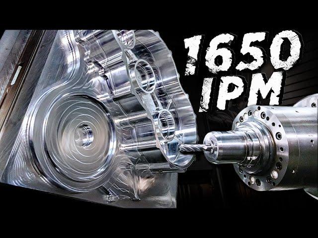 FASTEST I Have Ever Pushed a CNC MACHINE | HELLER HF 5500