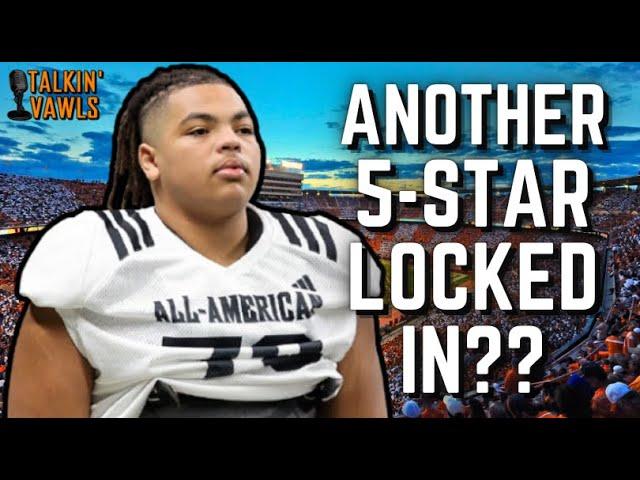 Another 5⭐️Locked In?? | Tennessee Vols Football