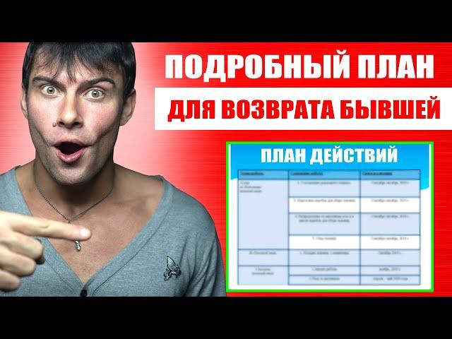 Подробный план действий для возврата бывшей | Как вернуть бывшую девушку правильно?