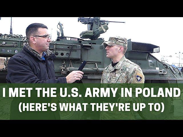 I Met the U.S. Army in Poland