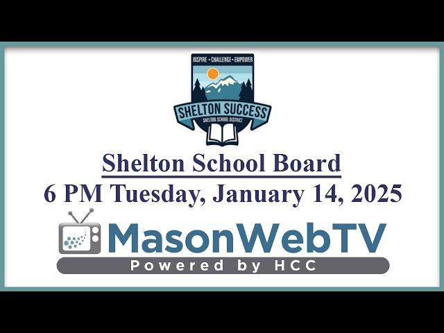 Shelton School Board Jan. 14, 2025