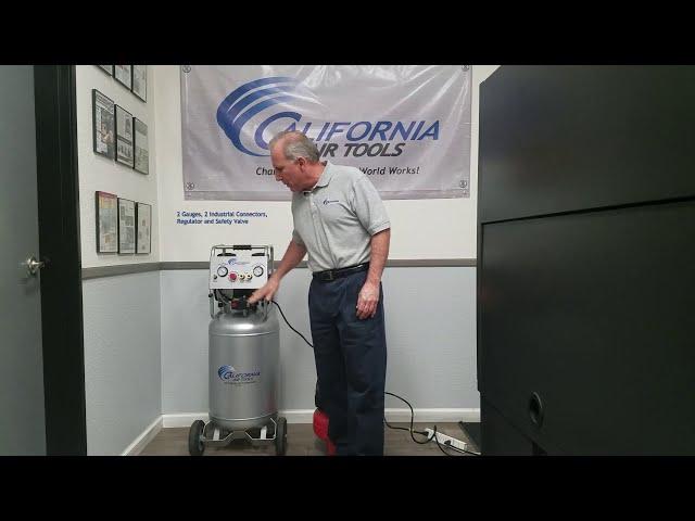 California Air Tools 20020 Air Compressor with Sound Demonstration