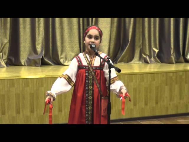Сабрина Амирян "Рождество" Фольклорный ансамбль "Первоцвет"Russian style 01111