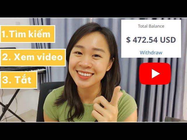 6 cách KIẾM TIỀN online từ XEM YOUTUBE | sinh viên, học sinh đều làm được