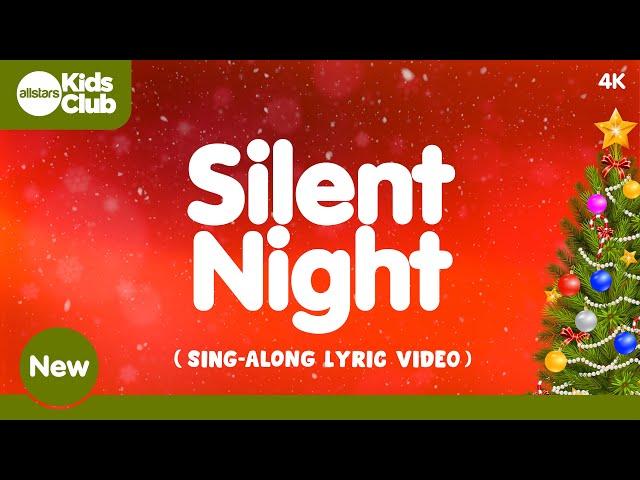 Silent Night with Lyrics  Christmas Carols & Songs for #kids #choirs and #families 