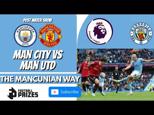 MANCHESTER BLUE OR RED? DERBY DAY POST MATCH SHOW  - #mancity #mufc #manutd #pl #football #soccer