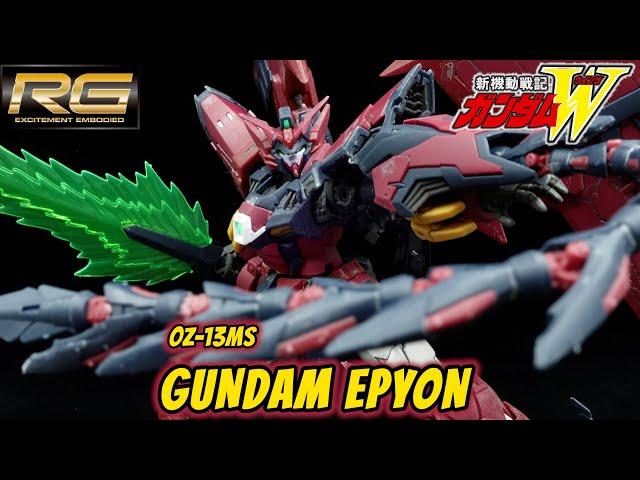 RG Gundam Epyon Review | New Mobile Report Gundam Wing