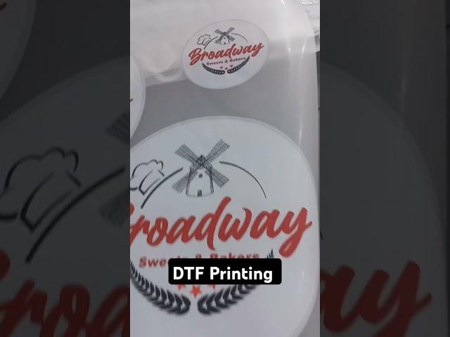 DTF printing for Broadway sweets and bakers