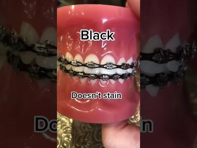 Most Popular Braces Colors ️