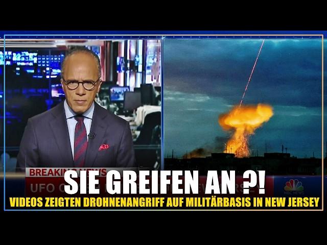 EILMELDUNG | UFO Drohnen Schwarm greift Militärstützpunkt in New Jersey an? | Sie senden Signale aus