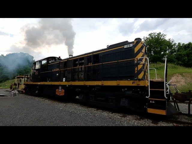 ALCO RS-1 Locomotive Cold Startup