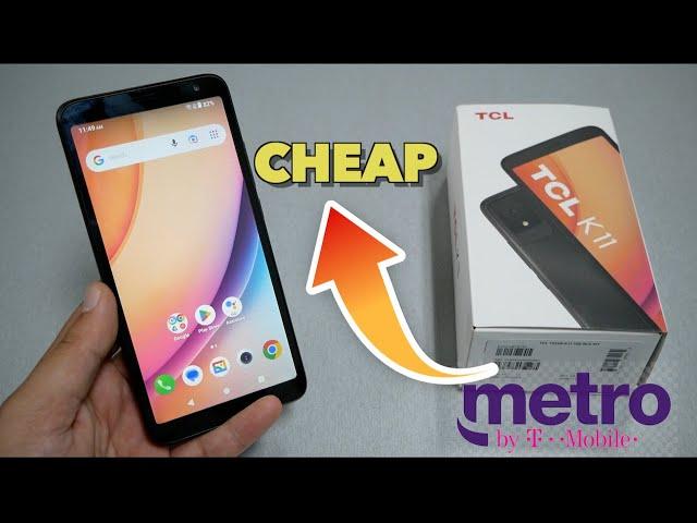 TCL K11 Unboxing & Review For metro by t-mobile Super Cheap phone is it Any Good ?