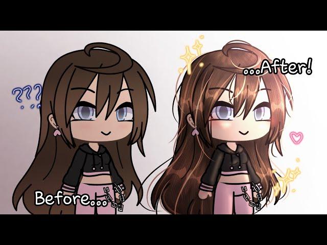 ༘₊· ͟͟͞͞꒰ How to edit GACHA HAIR on IbisPaint x !! // BEGINNER TUTORIAL ️