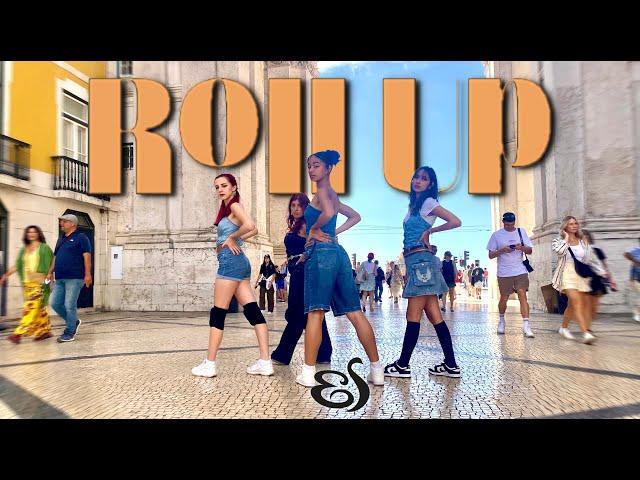 [KPOP IN PUBLIC | ONE TAKE] BLACKSWAN (블랙스완) - ROLL UP | Dance Cover by HEART GUN from Portugal