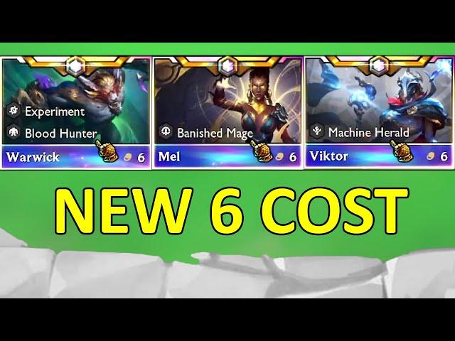 NEW 6 Cost UNITS! Warwick, Mel, Viktor from ARCANE! | Set 13