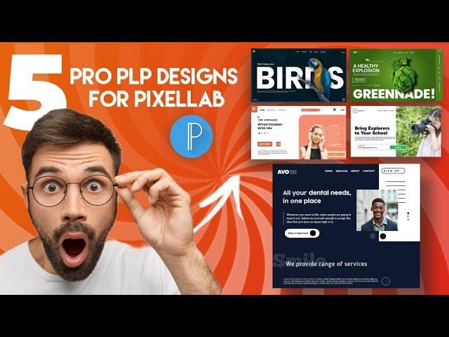 5 free website banner design on android (plp file) on pixellab|proffesional banner design on android