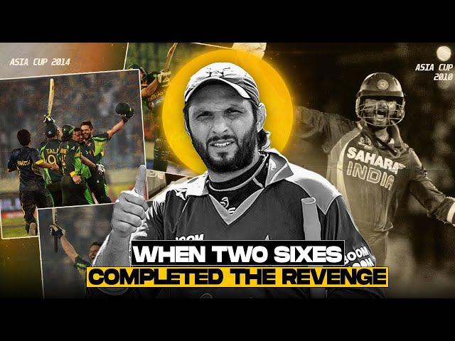 When Two Sixes Completed the REVENGE!! The Story of ASIA CUP 2014