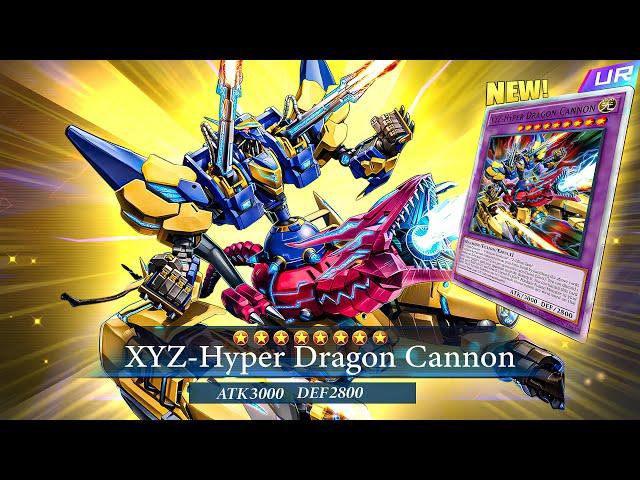 New XYZ Support is INSANE! XYZ- Hyper Dragon Cannon / ABC DECK | Yu-Gi-Oh! Master Duel