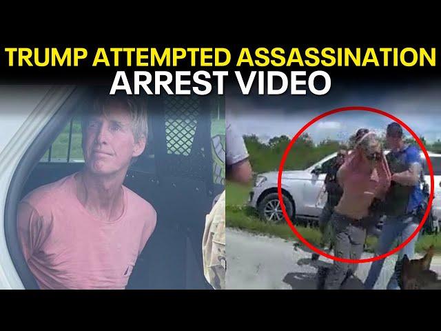 Trump assassination attempt: Ryan Routh arrest video