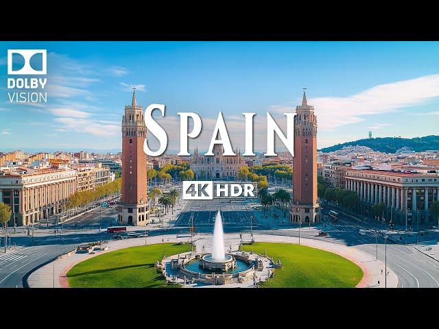 SPAIN 4K ULTRA HD [60FPS] • Discover Spain’s Hidden Treasures with Inspiring Cinematic Music