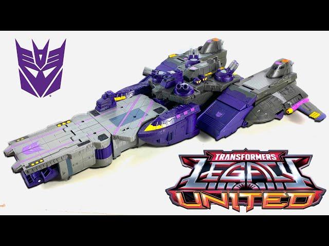 WOW! Transformers LEGACY United Titan Class TIDAL WAVE Review