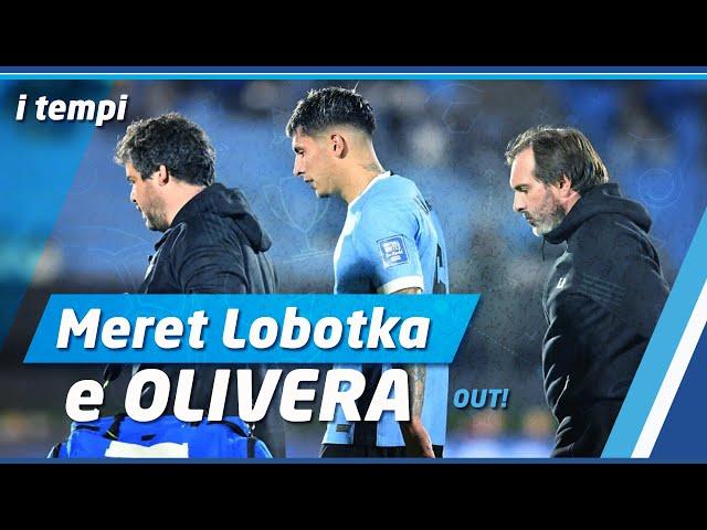 I tempi di recupero di #LOBOTKA, e #OLIVERA  Piu "grave" per noi, meno per lui 