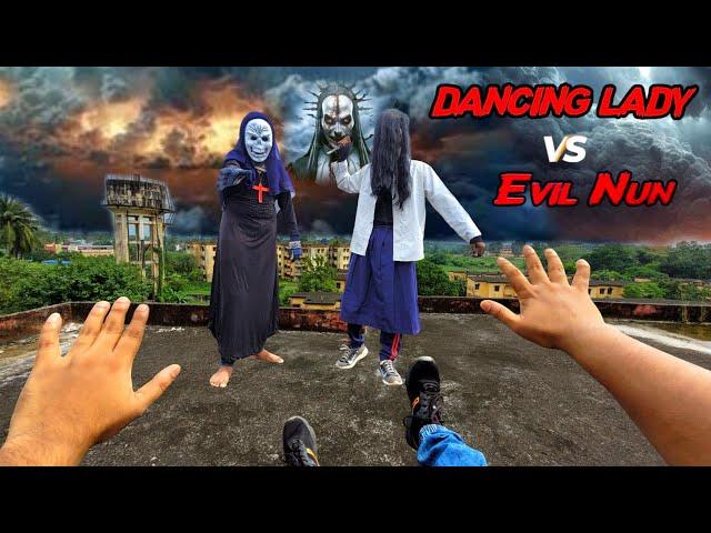 Serbian Dancing Lady vs Evil Nun | Horror pov | Alokdutta22