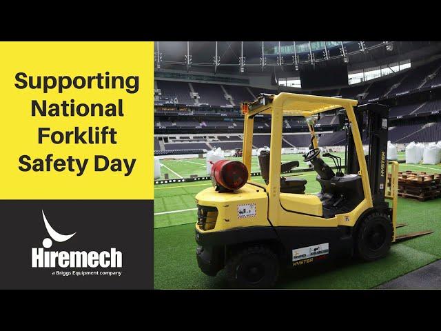 #NationalForkliftSafetyDay at Hiremech!