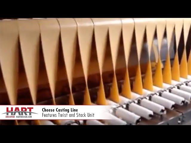 Cheese Casting Line | Cheese Processing Equipment | HART Design & Manufacturing