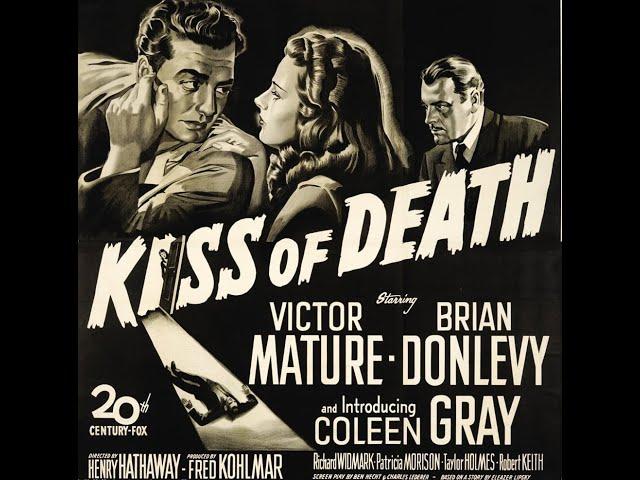 Victor Mature & Richard Widmark (in his first film) in "Kiss of Death" (1947) - feat. Karl Malden