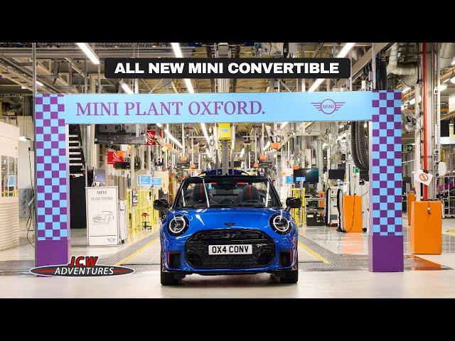 New MINI Convertible Starts at Production at MINI Plant Oxford