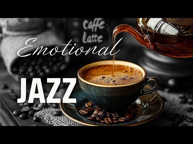 Emotional Jazz With Black Coffee  Relaxing Jazz Instrumental Music For Work, Rest, Stress Relief