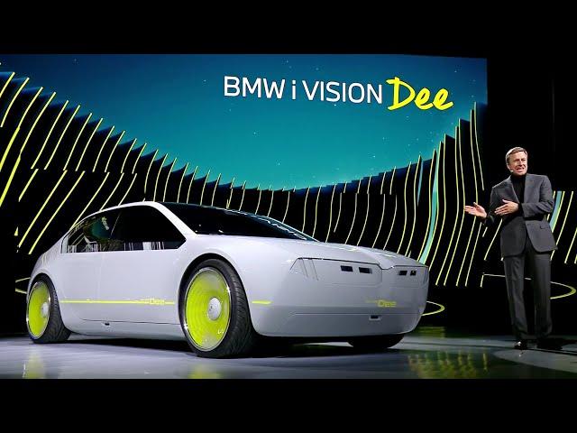 BMW i Vision Dee Concept | Reveal at CES 2023