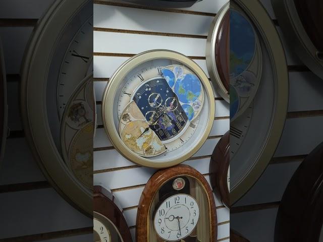 Rhythm "Timecracker Time Trip" Musical Clock #clock #peaceful #different