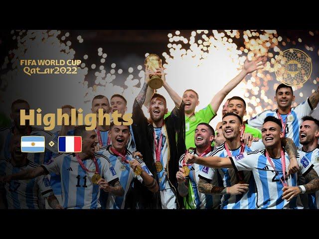 THE GREATEST FINAL EVER?! | Argentina v France | FIFA World Cup Qatar 2022 Highlights