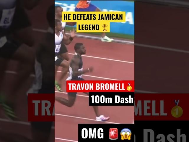 HE BEATS JAMAICAN LEGEND IN 100M  | 100m | 2022 | #shorts #sports #fyp #olympics #