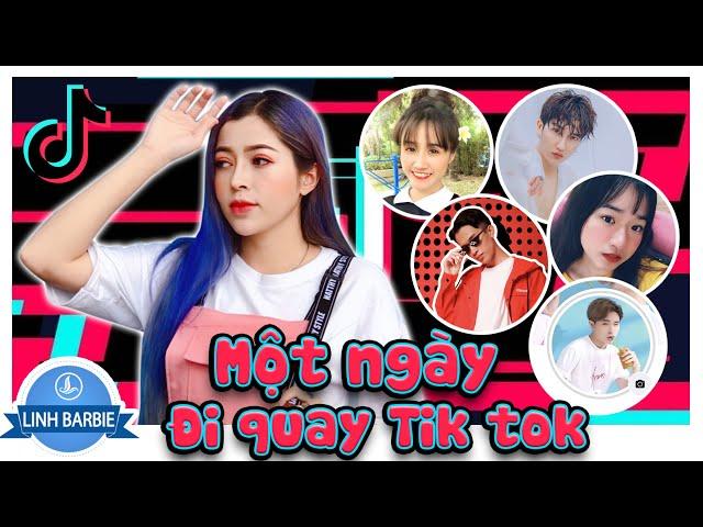 Một Ngày Quay Tiktok Của Linh Barbie - Hé Lộ Bí Mật Các Tiktoker Triệu View I Linh Barbie Vlog