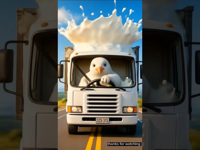 "Grandma Drinks All the Milk, Pigeon Cries!"#ai#pigeon